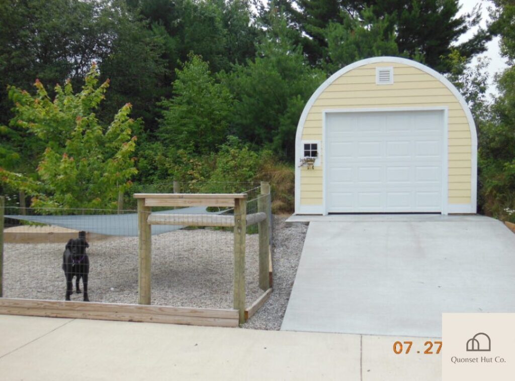 quonset hut kit car garage